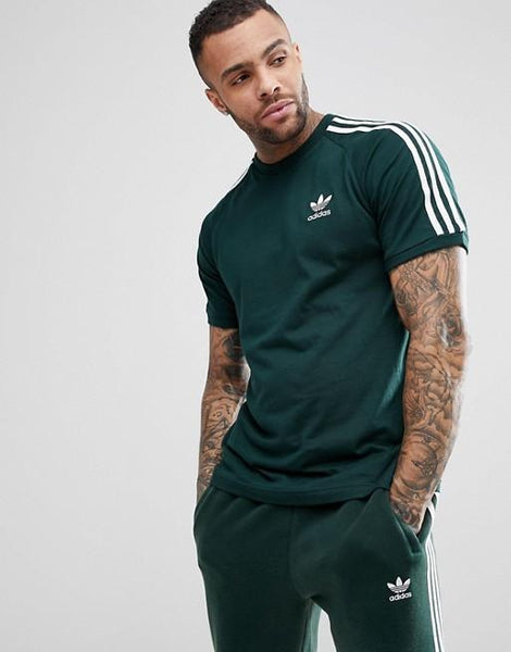 adidas Originals adicolor California T-Shirt In Green