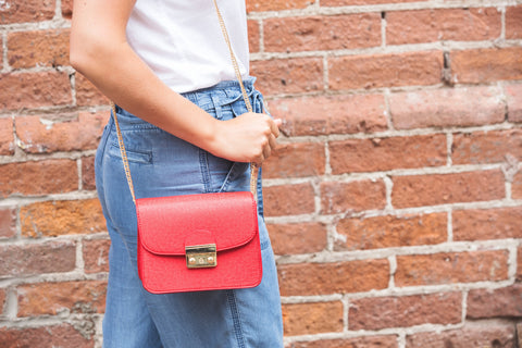 Bright Red Purse